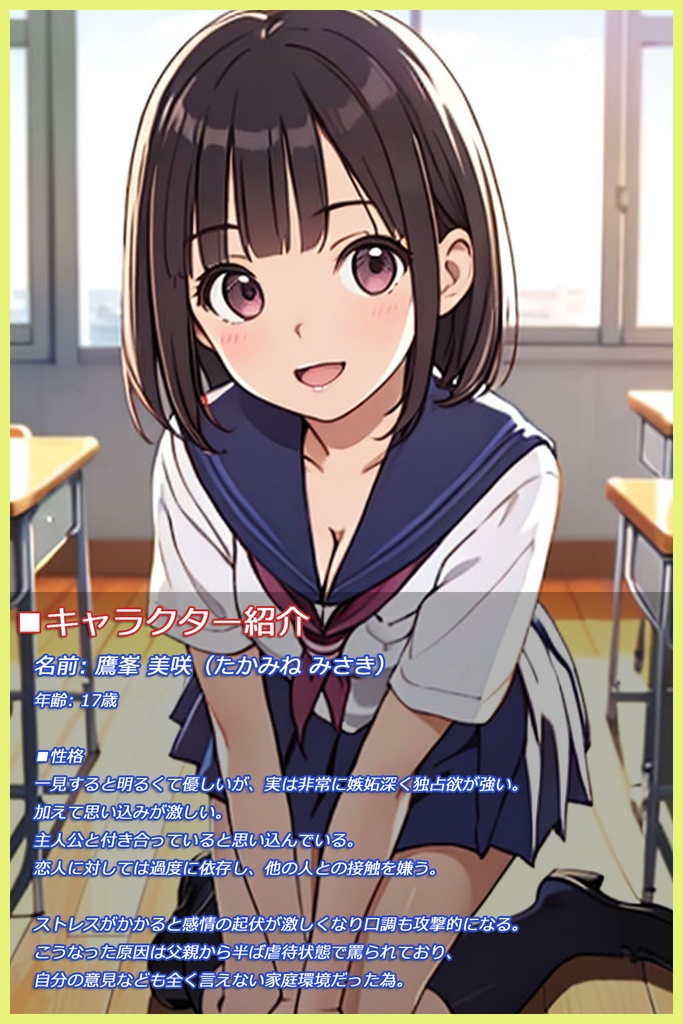 【ヤンデレボイスドラマ】ヤンデレの女の子に少しひどい目にあった結果 -鷹峯 美咲の場合-