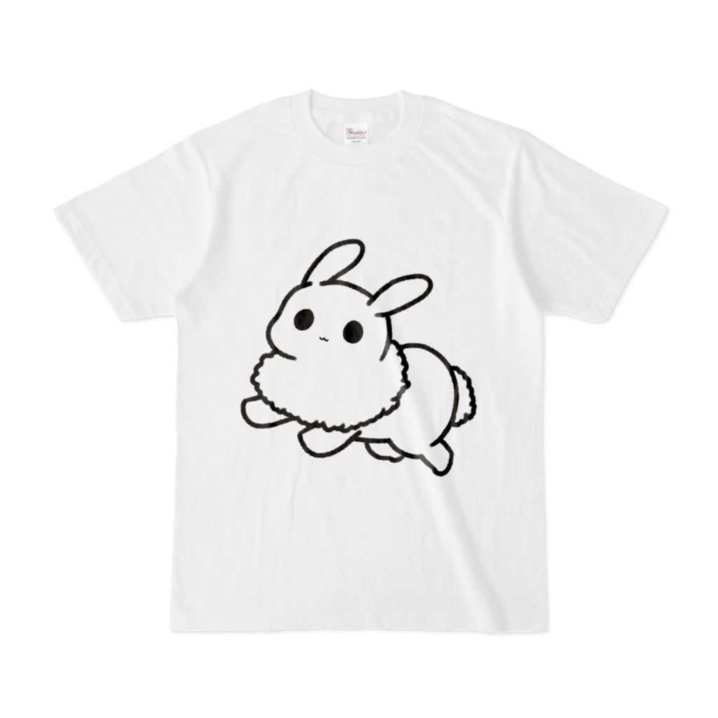 はしる虚無うさぎ　オリジナルTシャツ