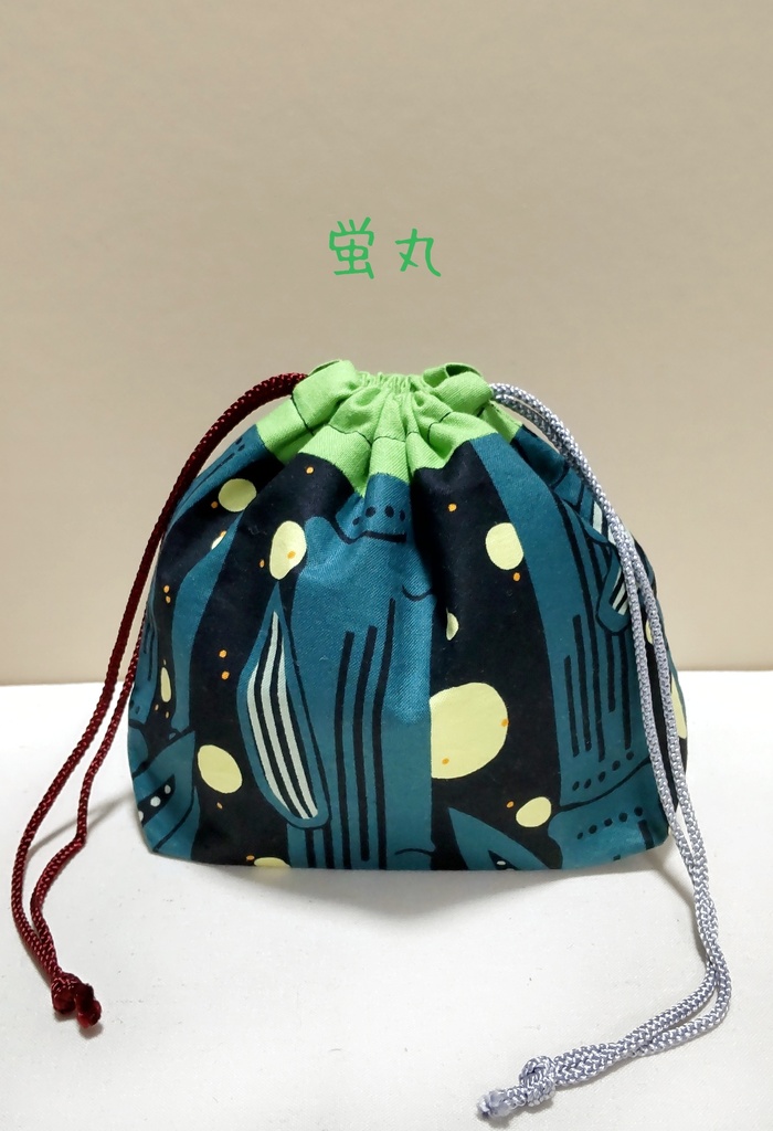 【イメージ巾着ポーチ】へし切長谷部*蛍丸*御手杵*石切丸