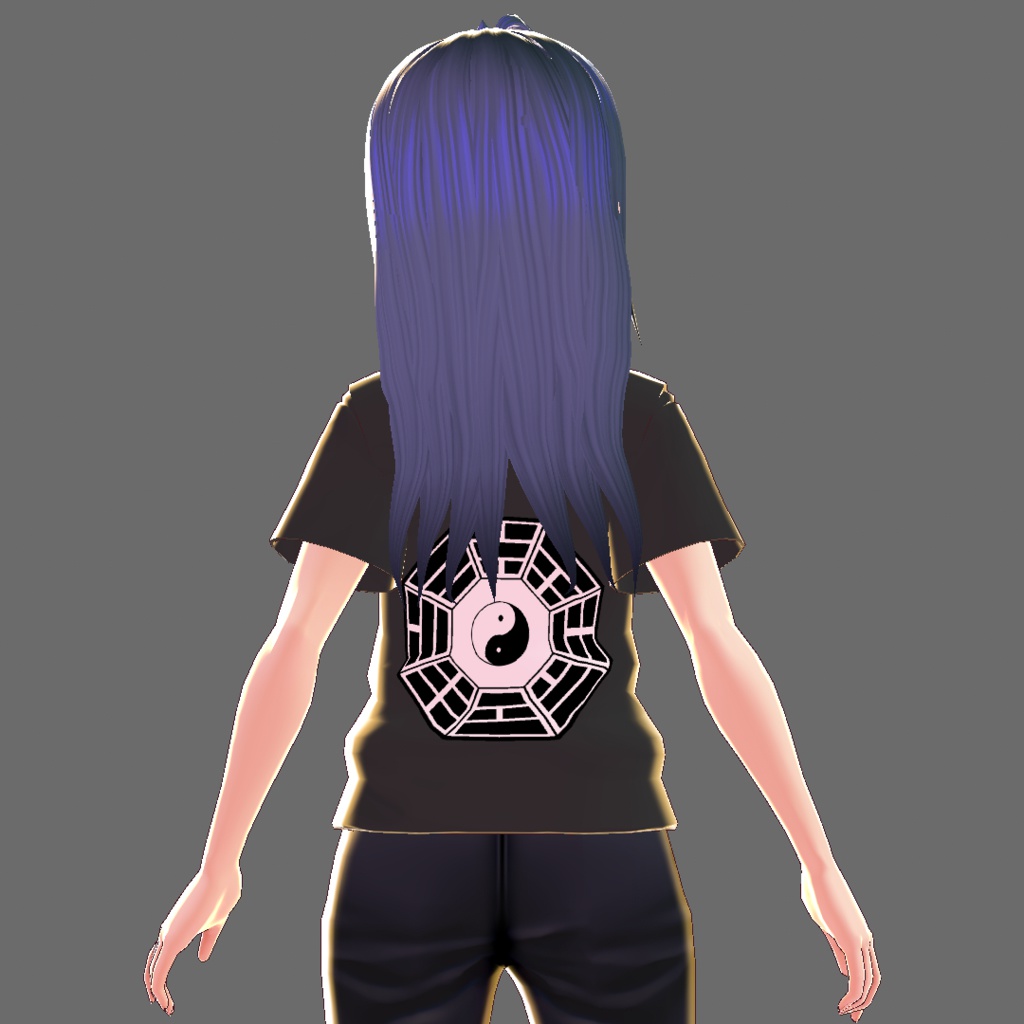 【VRoid用テクスチャ】Tシャツ詰め合わせ【10枚】