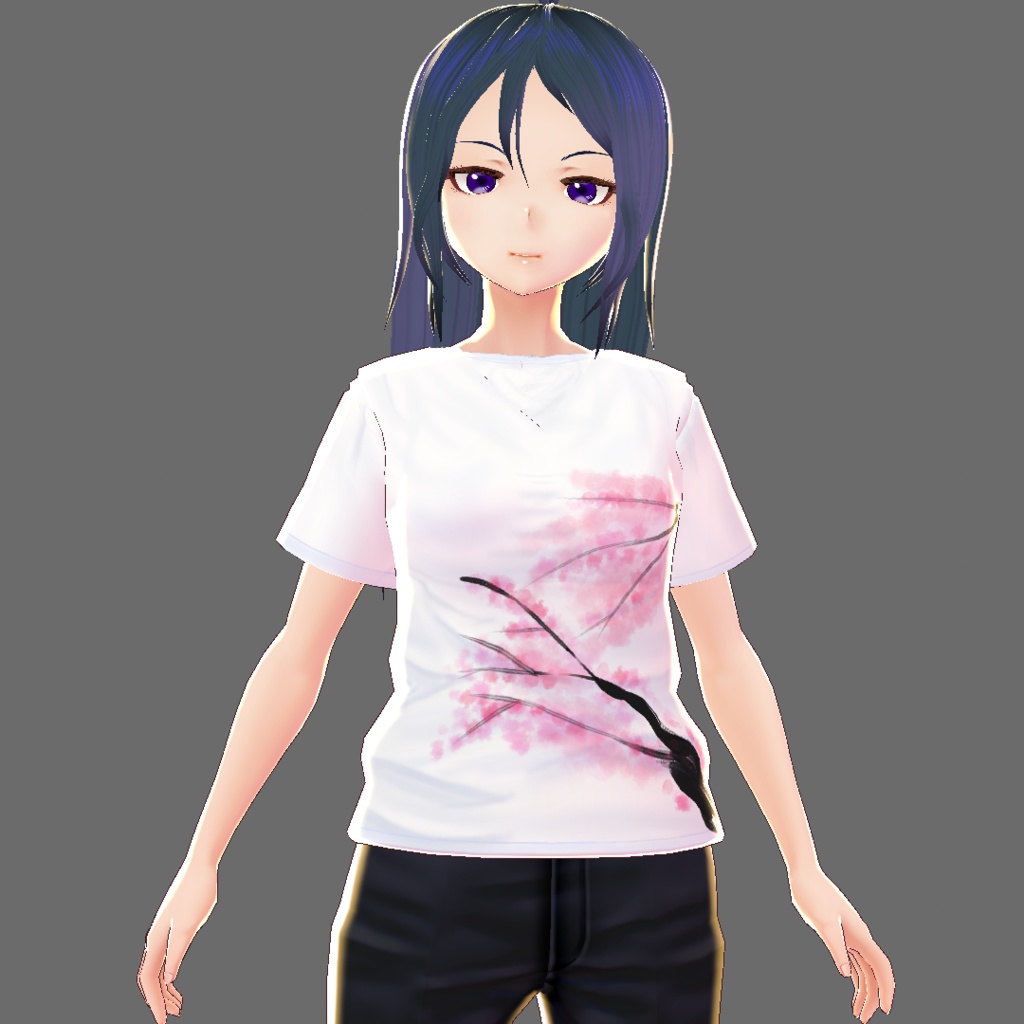 【VRoid用テクスチャ】Tシャツ詰め合わせ【10枚】