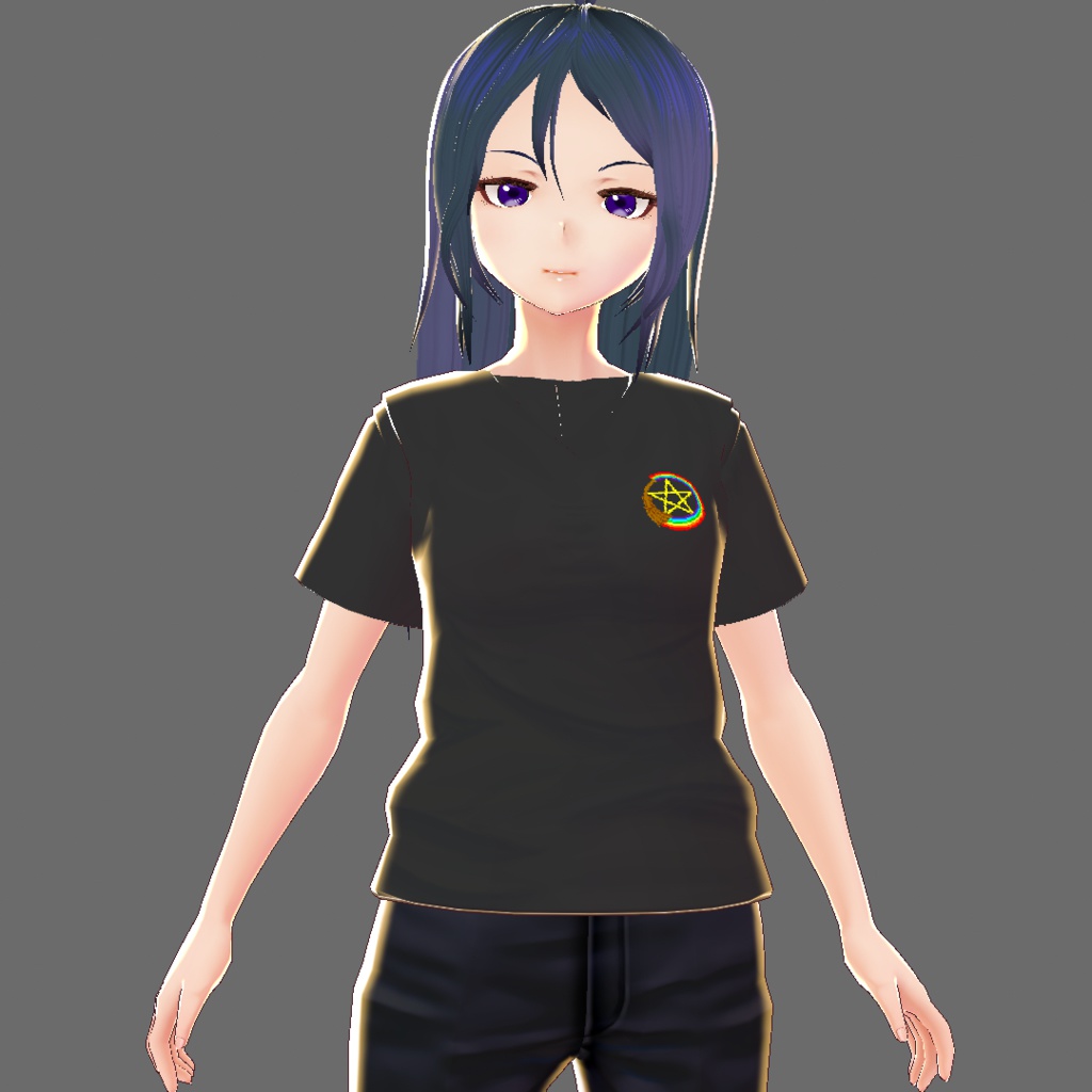 【VRoid用テクスチャ】Tシャツ詰め合わせ【10枚】