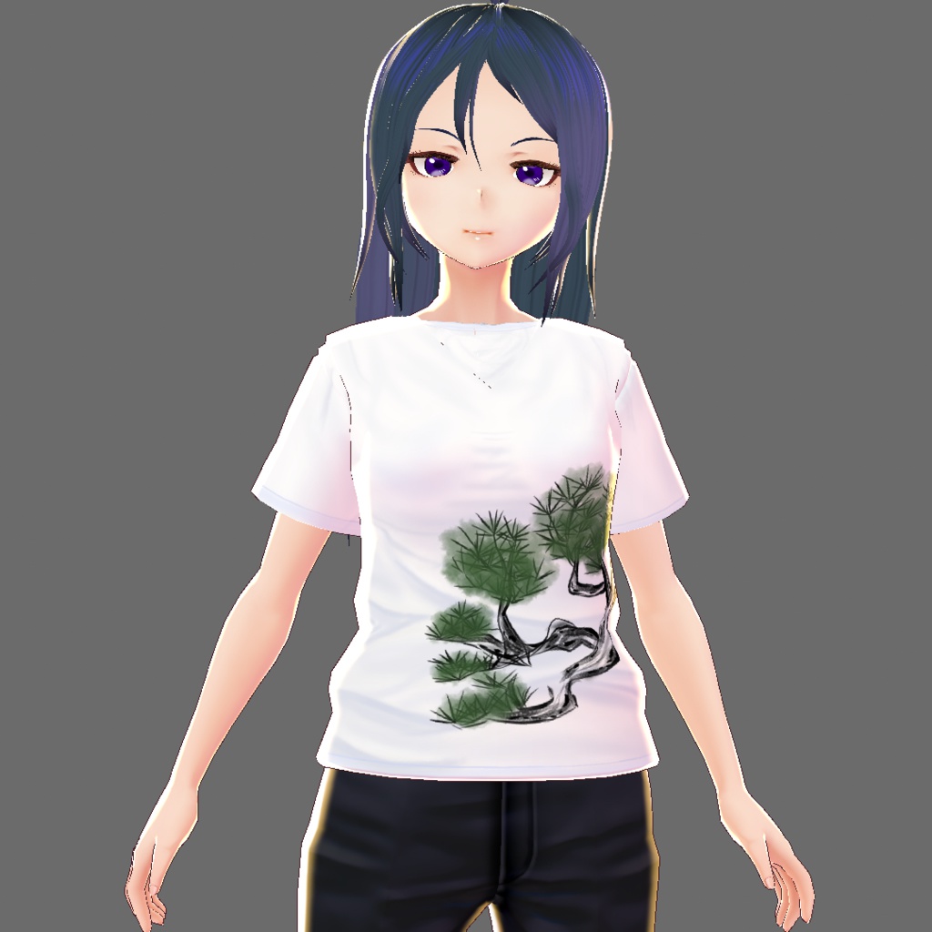 【VRoid用テクスチャ】Tシャツ詰め合わせ【10枚】