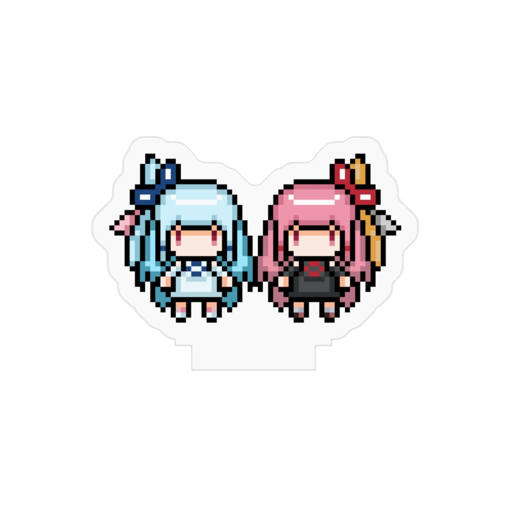 ドット絵 琴葉姉妹アクリルスタンド
