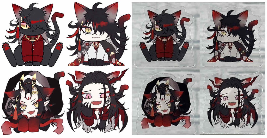 【非公式】Akunya自立ミニアクリルスタンド