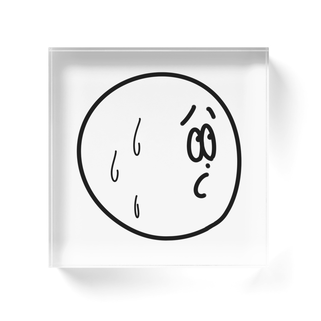 すっとこどっこいさんアクリルブロック