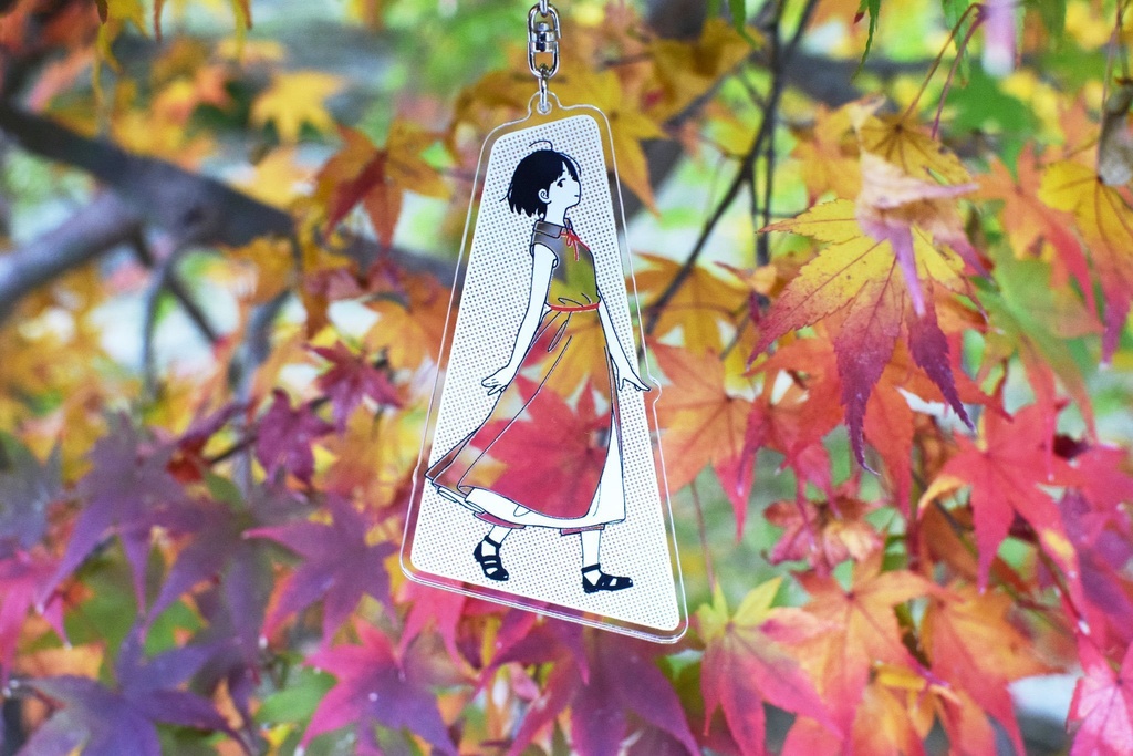 お散歩は季節をまとって。(あおいちゃん)