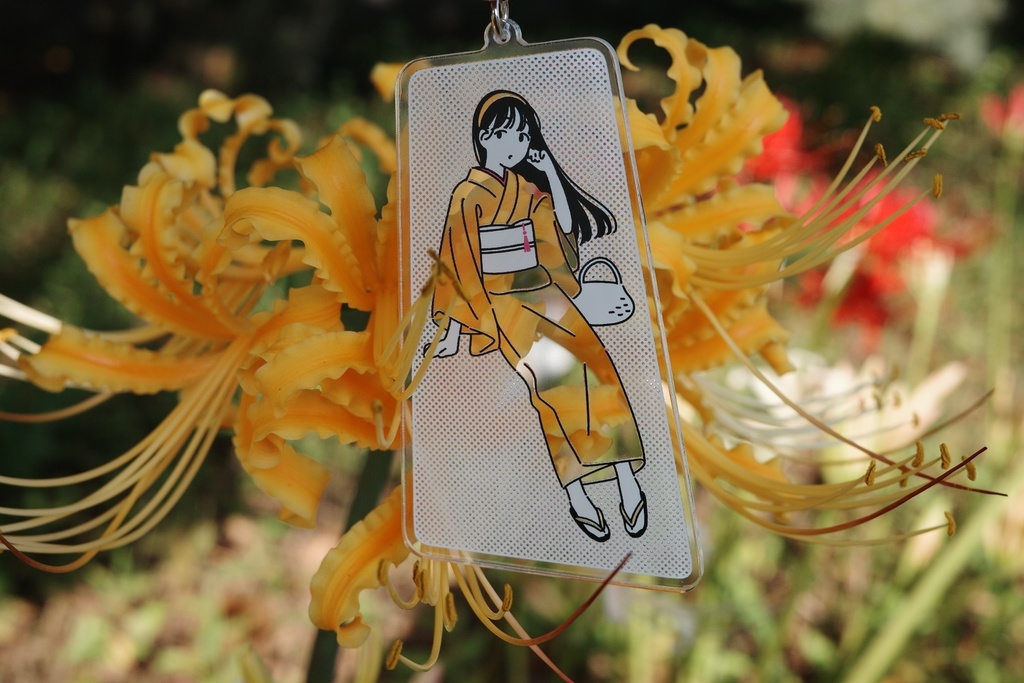 お散歩は季節をまとって。(ひなたちゃん 着物ver.)