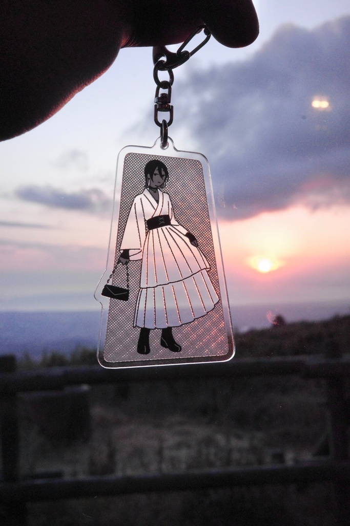 お散歩は季節をまとって。(れんかちゃん 着物ver.)