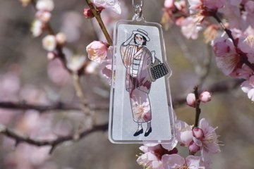 お散歩は季節をまとって。(かえでちゃん 着物ver.)