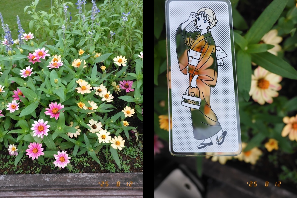 お散歩は季節をまとって。(湯気のゆくえ エマちゃんver.)