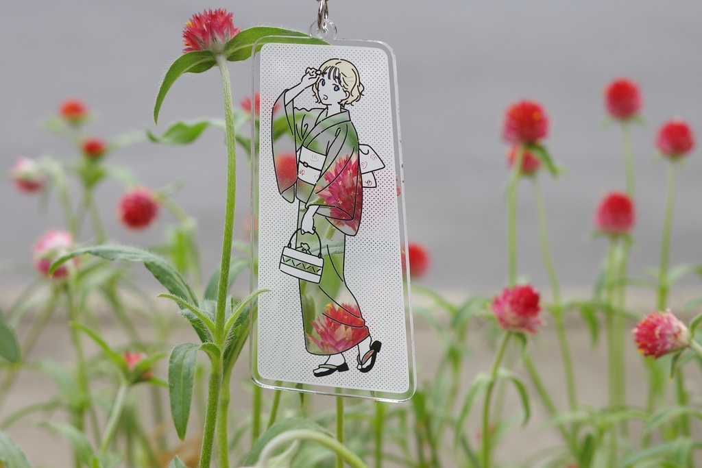 お散歩は季節をまとって。(湯気のゆくえ エマちゃんver.)