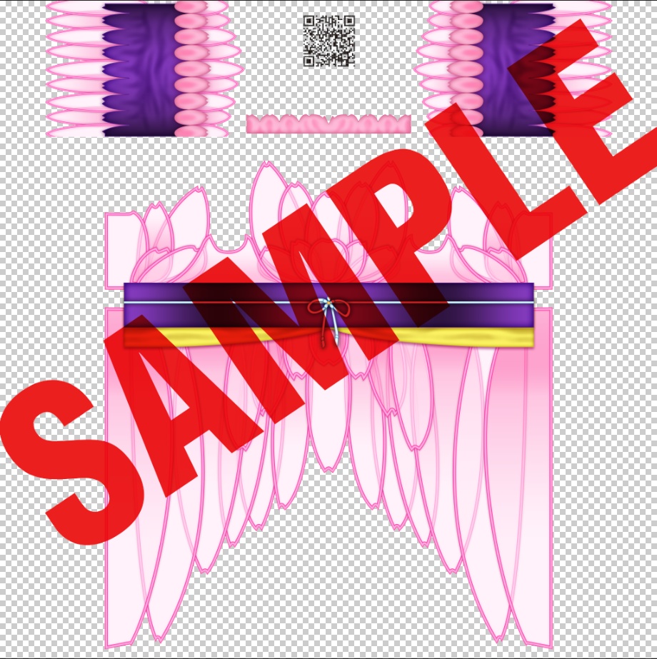 【無料あり】ぷち和風・桜ドレス【VRoid0.8以降】