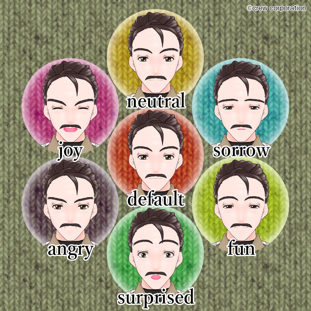 【VRoid製モデル】来乃 基~Motoi KURUNO~【VRM】