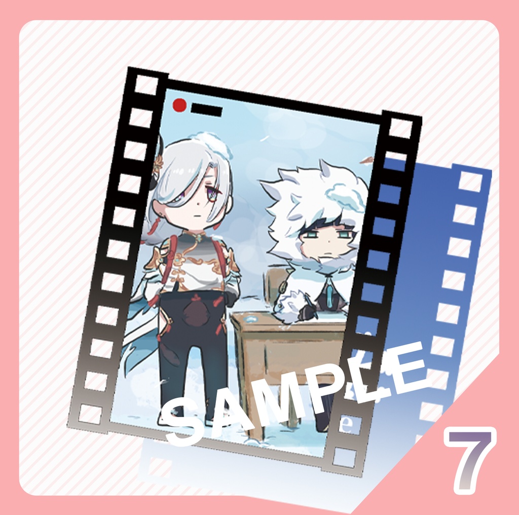 【xinzoruo】GENSHIN IMPACT 原神同人アクキー【KEYCHAIN】【非公式】Vol.1