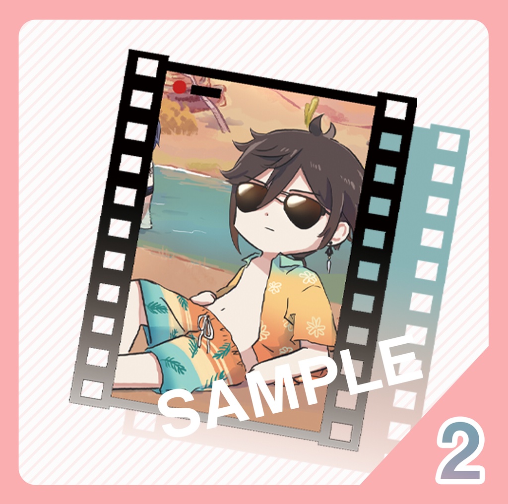 【xinzoruo】GENSHIN IMPACT 原神同人アクキー【KEYCHAIN】【非公式】Vol.1