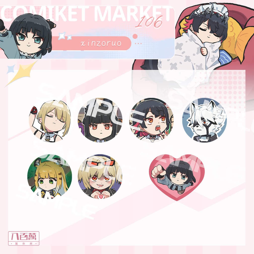 【xinzoruo】【ZZZ】ゼンゼロ同人グッズ【非公式】