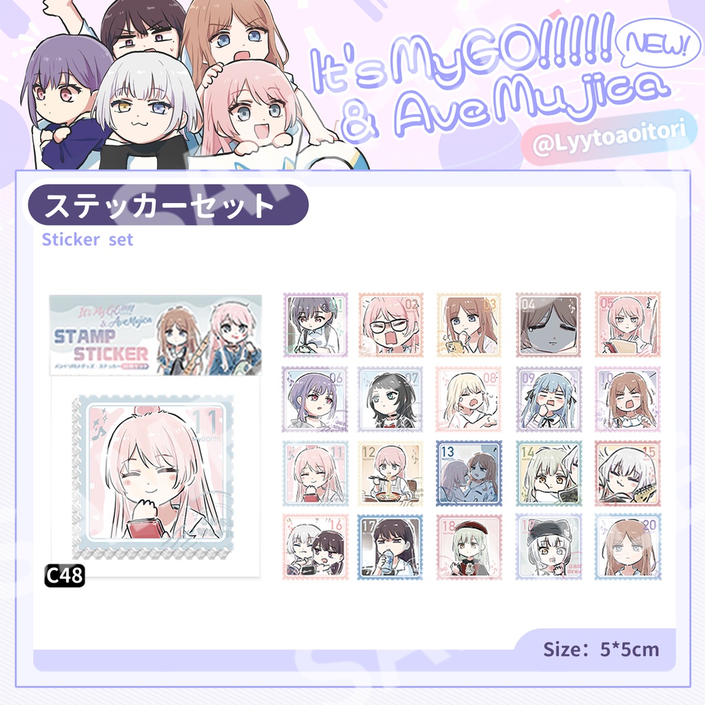 bangdreamバンドリmygo同人avemujicaグッズVol.4