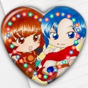 サウドロ缶バッジ A