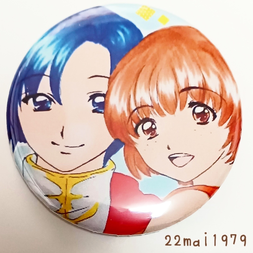 サウドロ缶バッジ B