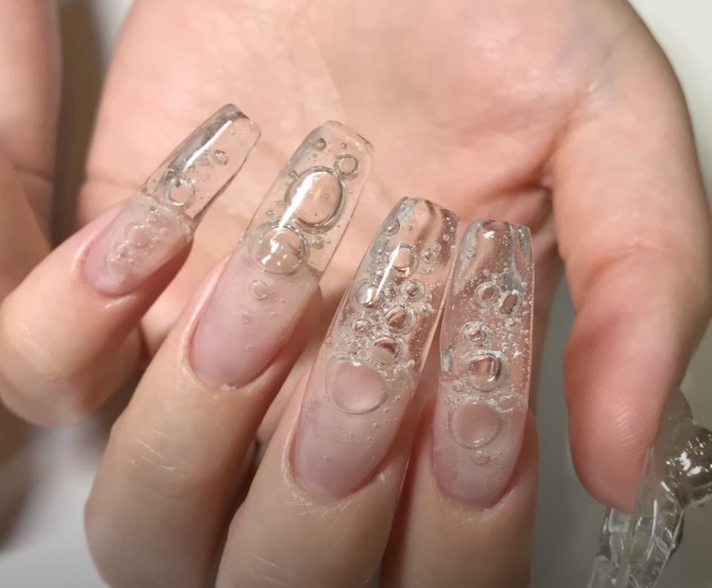 bubble nail tutorial (English version)