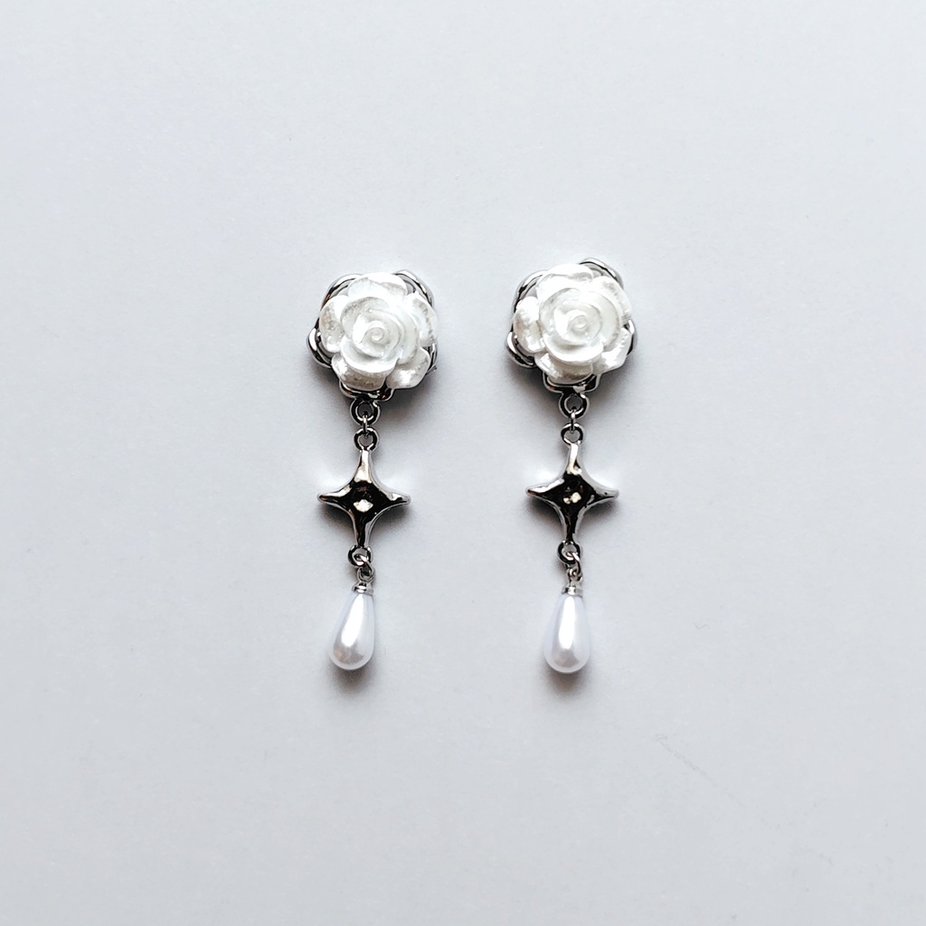 秤アツコ 概念イヤリング/ピアス