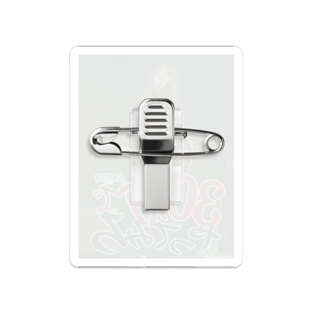 【30秒でやってみろ】アクリルバッジ