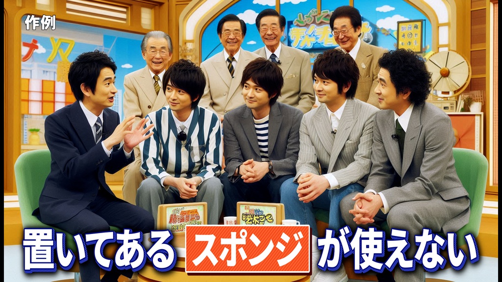 バラエティー番組テロップセット001 Variety program telop set 001