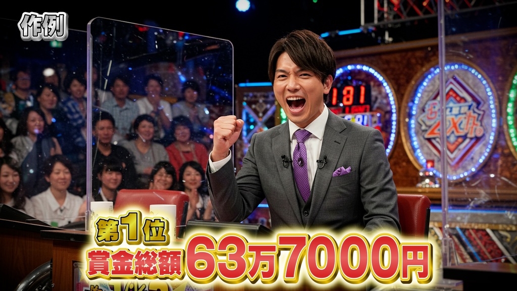 テレビ番組テロップ-順位テロップ TV Show Telop-Ranking Telop