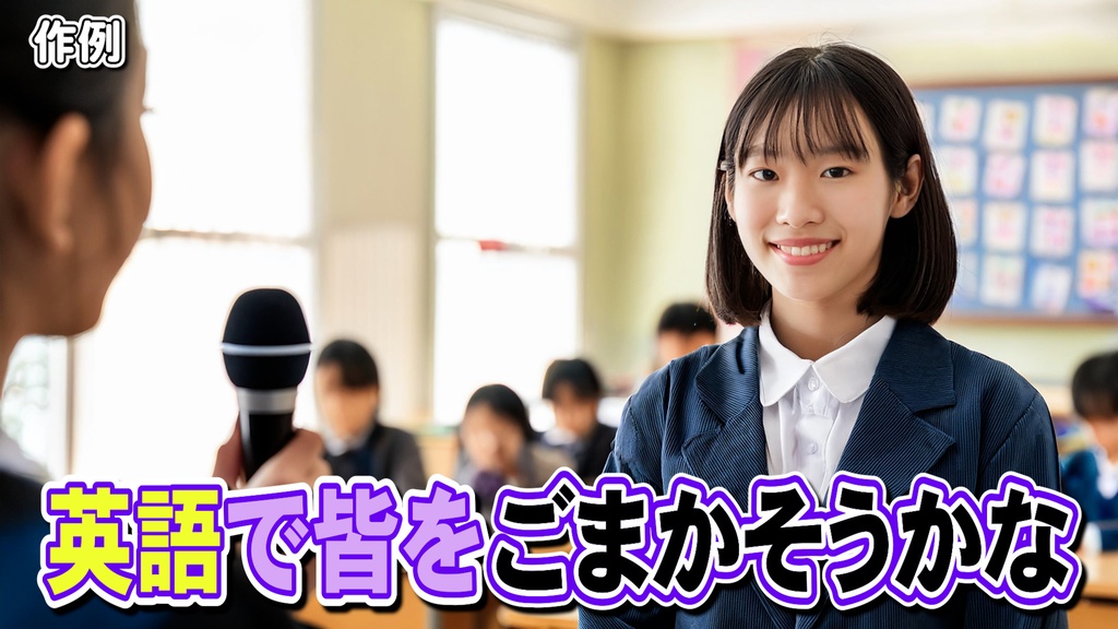 コメントフォローテロップ03  Comment Follow Telop 03