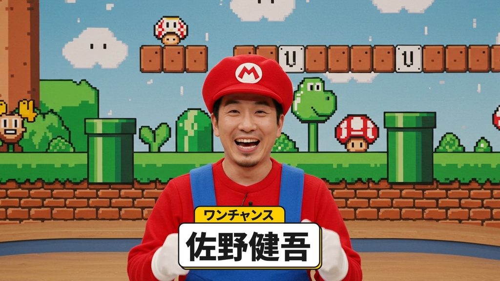 バラエティ番組用名前テロップ9種-1 9 Types of Name Tickers for Variety Programs-1