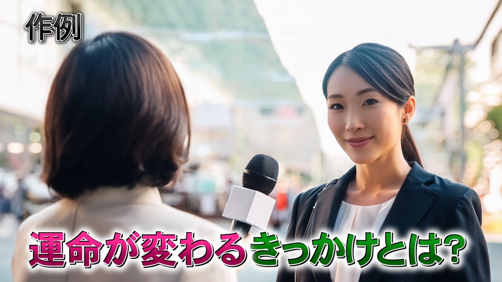 あおり系テロップ007  Fanning telop 007