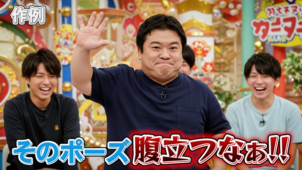 コメントフォローテロップ14 Comment Follow Telop 14