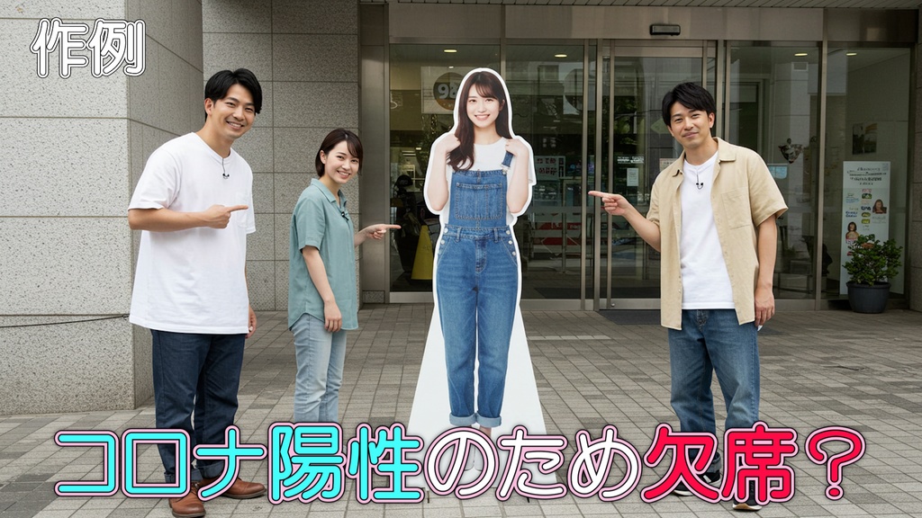 コメントフォローテロップ20  Comment Follow Telop 20