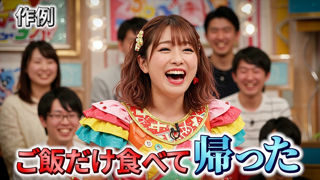 コメントフォローテロップ18  Comment Follow Telop 18