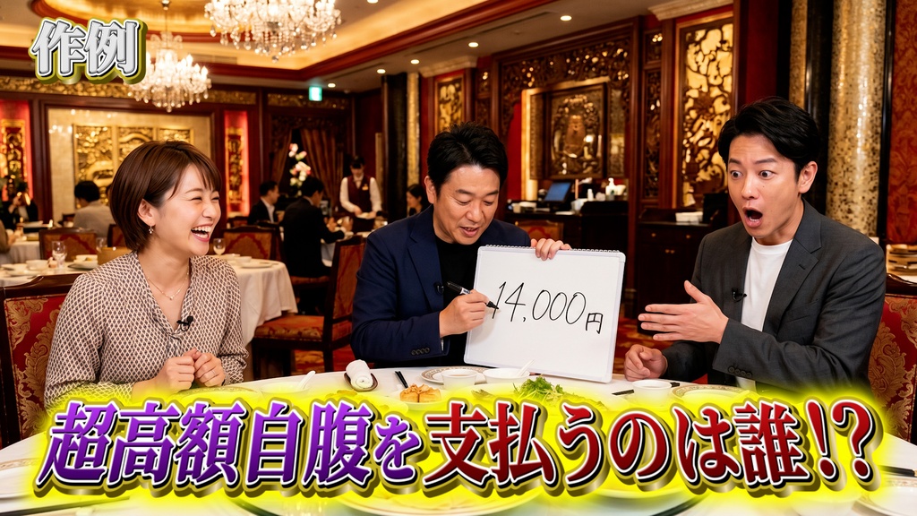 バラエティー番組テロップ008 Variety show Telop 008