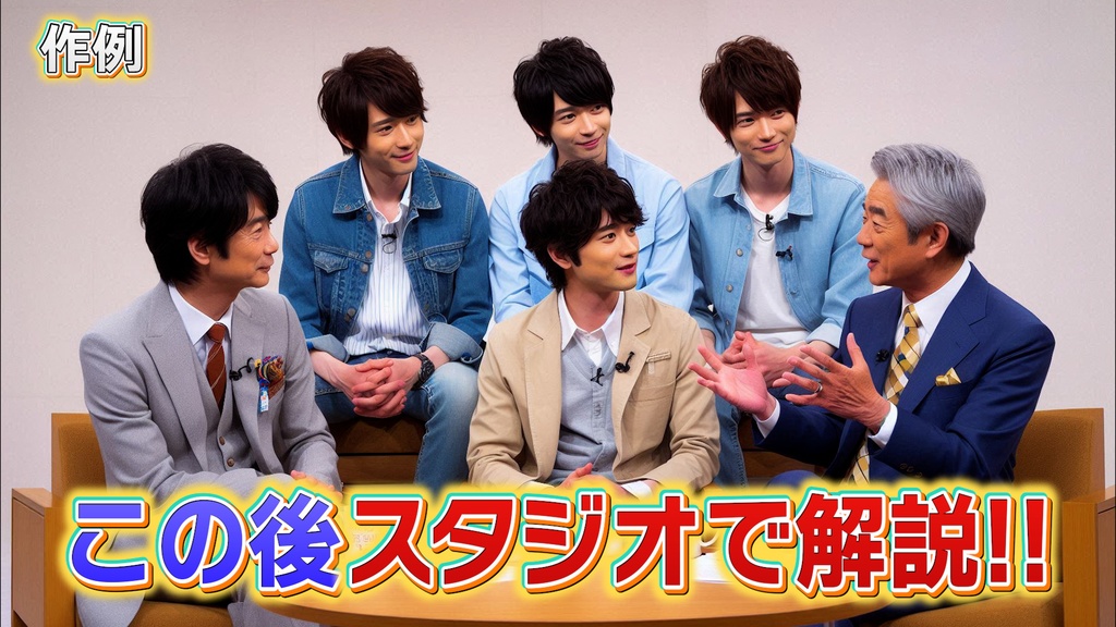 バラエティー番組テロップ030 Variety show Telop 030