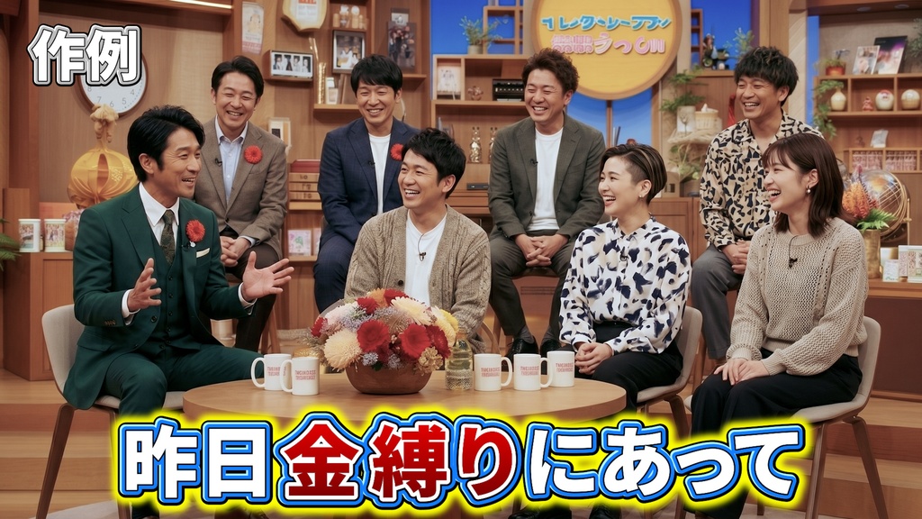 コメントフォローテロップ38  Comment Follow Telop 38