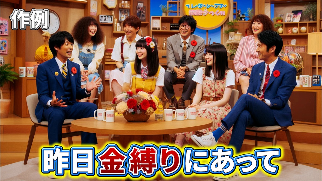 コメントフォローテロップ38  Comment Follow Telop 38