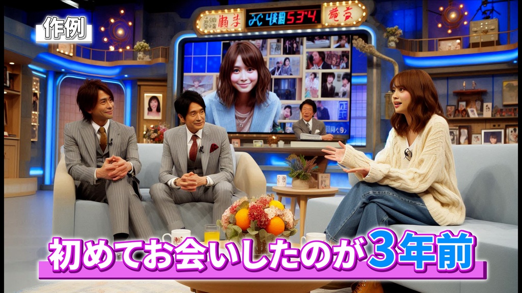 コメントフォローテロップ39 Comment Follow Telop 39