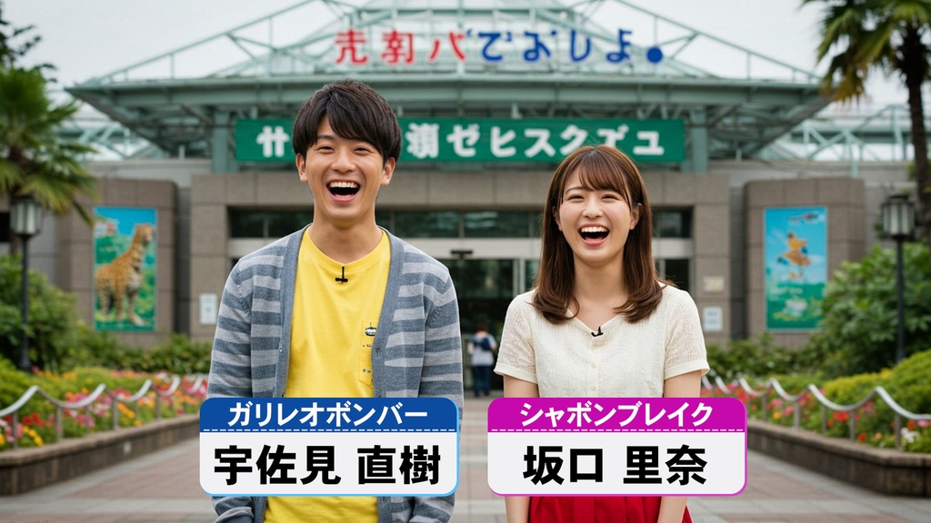 バラエティ番組用名前テロップ9種-2  9 Types of Name Tickers for Variety Programs-2