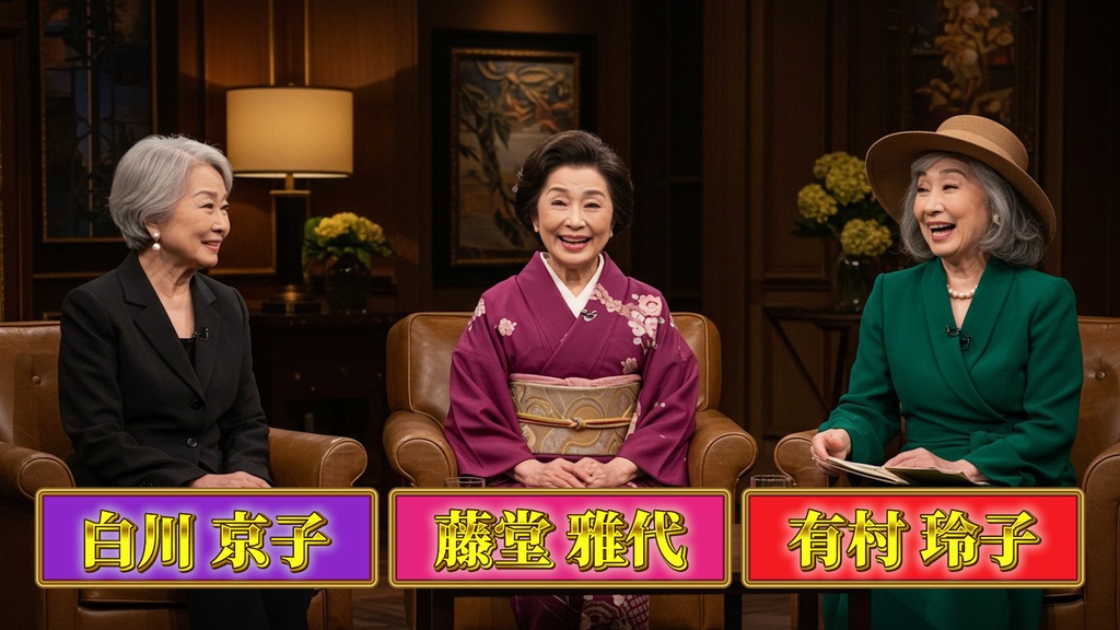 バラエティ番組用名前テロップ9種-2  9 Types of Name Tickers for Variety Programs-2