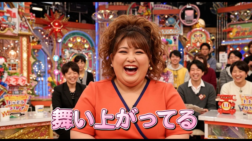 【無料】テレビ番組テロップ-波打つテロップ  TV Show Telop-Rippling Telop