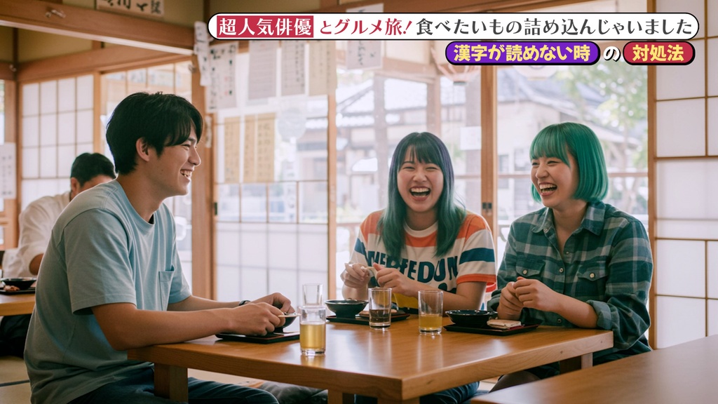 バラエティ番組用サイドスーパー9種-6 / 9 Side Supers for Variety Program-6