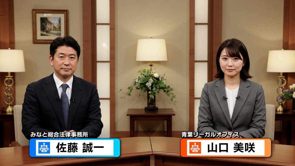 バラエティ番組用名前テロップ9種-4 / 9 Types of Name Tickers for Variety Programs-4