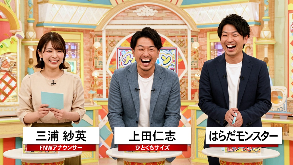 バラエティ番組用名前テロップ9種-5 / 9 Types of Name Tickers for Variety Programs-5