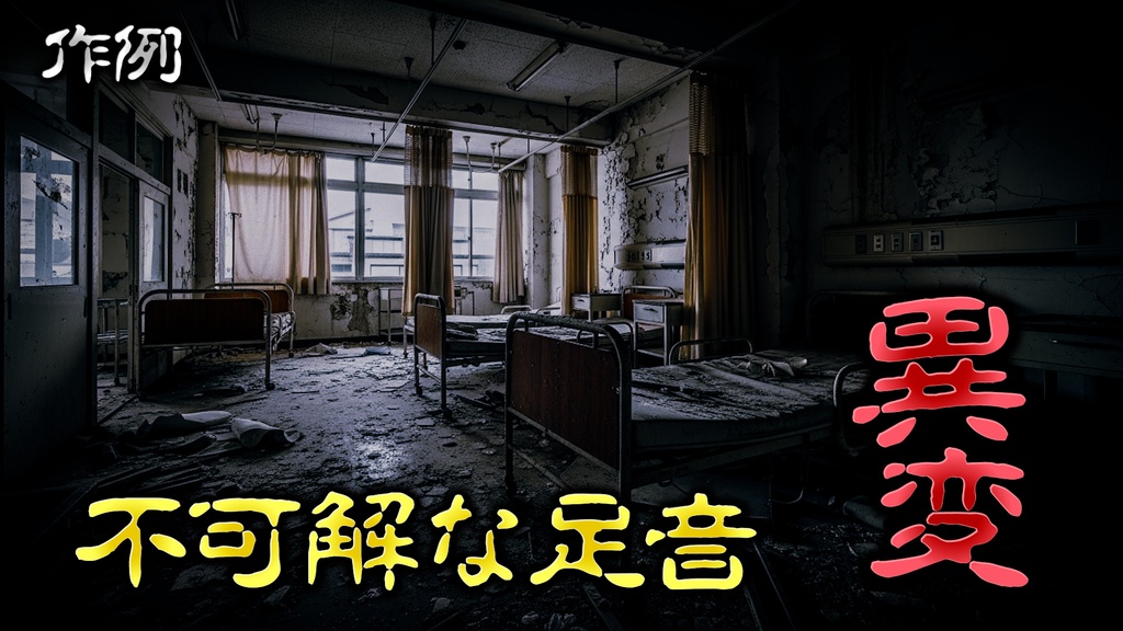 バラエティー番組テロップ038 ホラー番組向け Variety show Telop 038 For horror shows