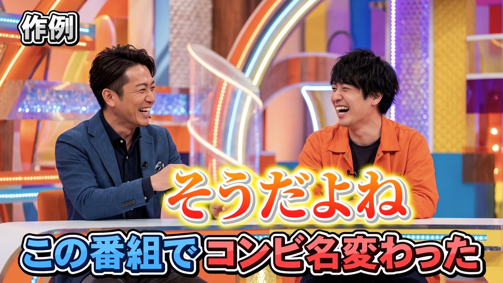 バラエティー番組テロップ041 Variety show Telop 041
