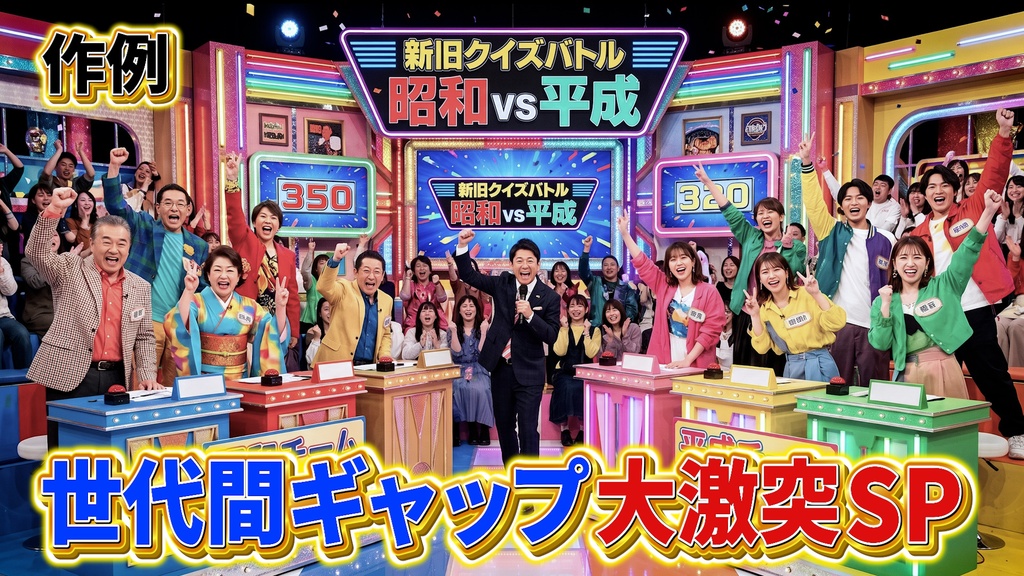 バラエティー番組テロップ044 Variety show Telop 044