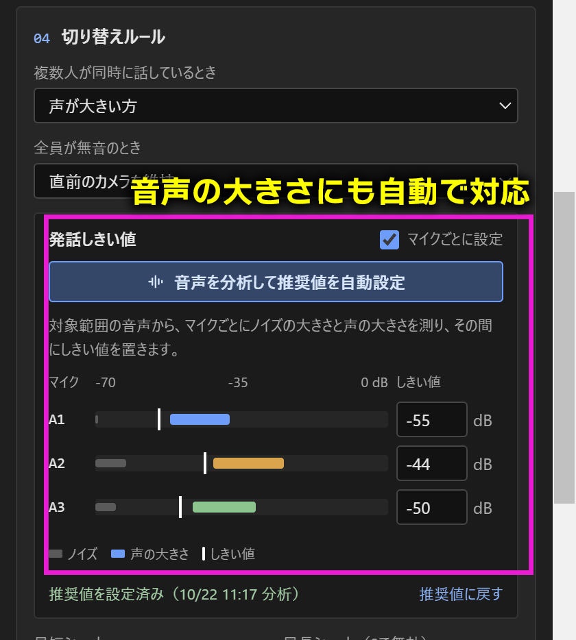 AutoSwitch|話者に合わせて自動スイッチング!Premiere用マルチカメラ編集支援ツール【Windows / Mac】
